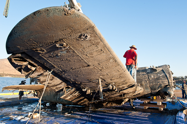 Sb2c4 Helldiver Recovered From Lower Otay Reservoir Fernando Ramirez